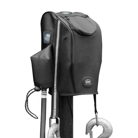 Clever Cover for Stromberg Carlson Jack by Trailersphere Custom Electric Tongue Jack Cover for Trailer, RV, Camper, Chains Holder, Plug Protector, Sun and Waterproof (Stromberg Carlson Jack Cover)