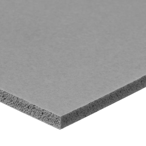 USA Sealing ZUSASSR-FDA-2 FDA Silicone Foam Strip with High Temperature Adhesive, 1/8" Height, 1/4" Width, 6' Length