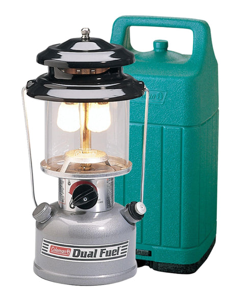 Coleman Premium 700L Dual-Fuel Lantern with Adjustable Brightness & Carry Case, Mantles & Filter Funnel Included, Great for Camping, Hunting, Power Outage, Emergencies & More
