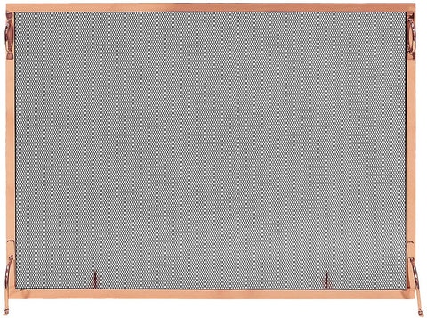 Oakestry Fireplace Screen 44 x 33-in Copper