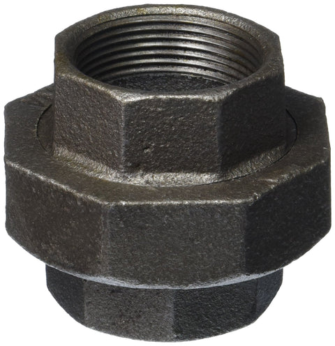LDR Industries 310 U-112 Union, 1-1/2-Inch, Black