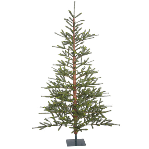 Vickerman 7' Bed Rock Pine Artificial Christmas Tree, Unlit - Faux Christmas Tree - Seasonal Indoor Home Decor - Easy to Care for - No Maintenace Required