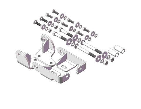 Husky Towing Products 32556 Cust Brkt Kit 2014 Dodge 2500