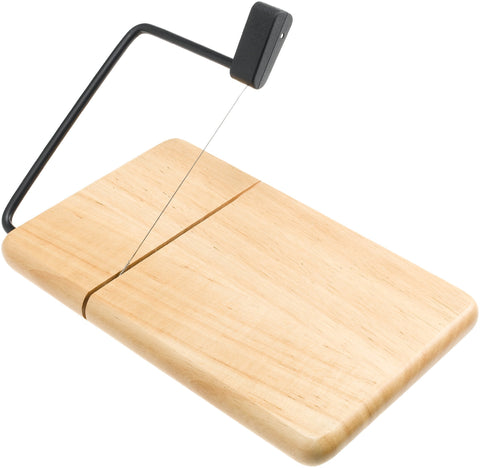 Prodyne Thick Beechwood Cheese Slicer, 9 ½" x 6" x ?"