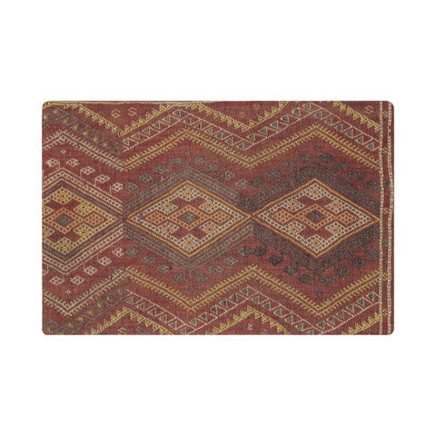 Pasargad Home Vintage Turkish Accent Pillowcase Multicolor - 15" x 24"