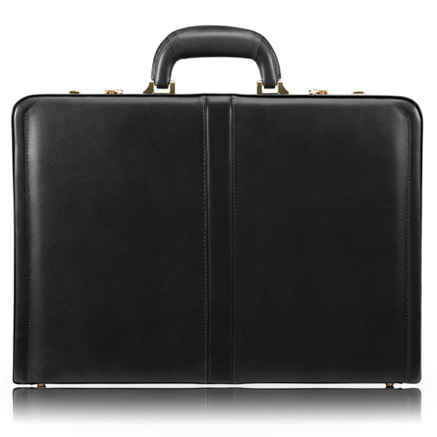 McKlein REAGAN, Leather 3.5" Laptop/Computer & Tablet Business Briefcase Attaché Bag Case, Men Women Laptop Briefcase, Laptop Compartment bag, Tablet Pocket bag, Business Bags, Travel Cases