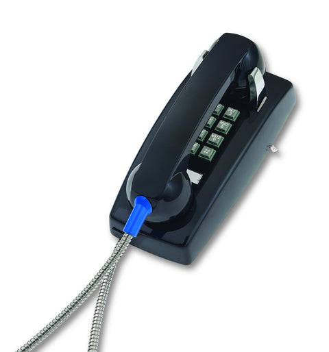 Cortelco 2554-AHC-BK 255400ahc20m Wall Phone W/metal Cradle
