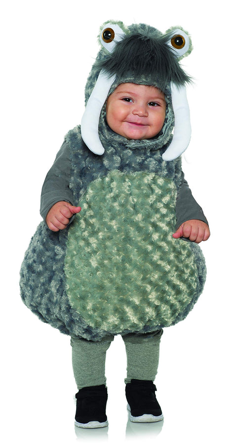Underwraps Kid's Toddler's Walrus Belly Babies Costume Childrens Costume, Gray, Medium