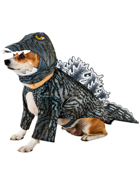 Rubies Godzilla Pet Costume and Headpiece, As Shown, Large