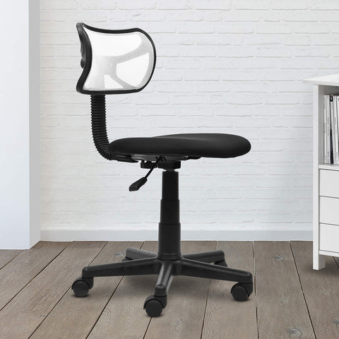 Techni Mobili Student Mesh Task Office Chair. Color: White