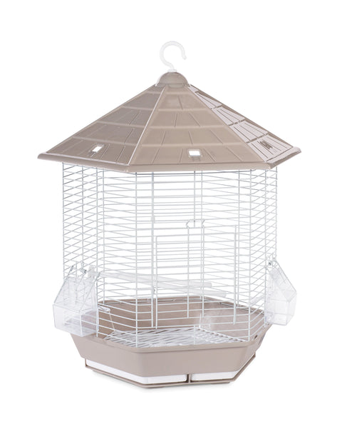 Prevue Pet Products SP31998GRAY/BROWN Copacabana Bird Cage, Stone