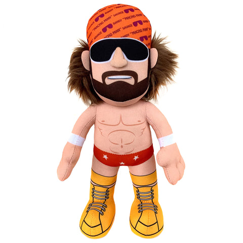 WWE Macho Man Randy Savage 10" Plush Figure- A Legend for Play or Display