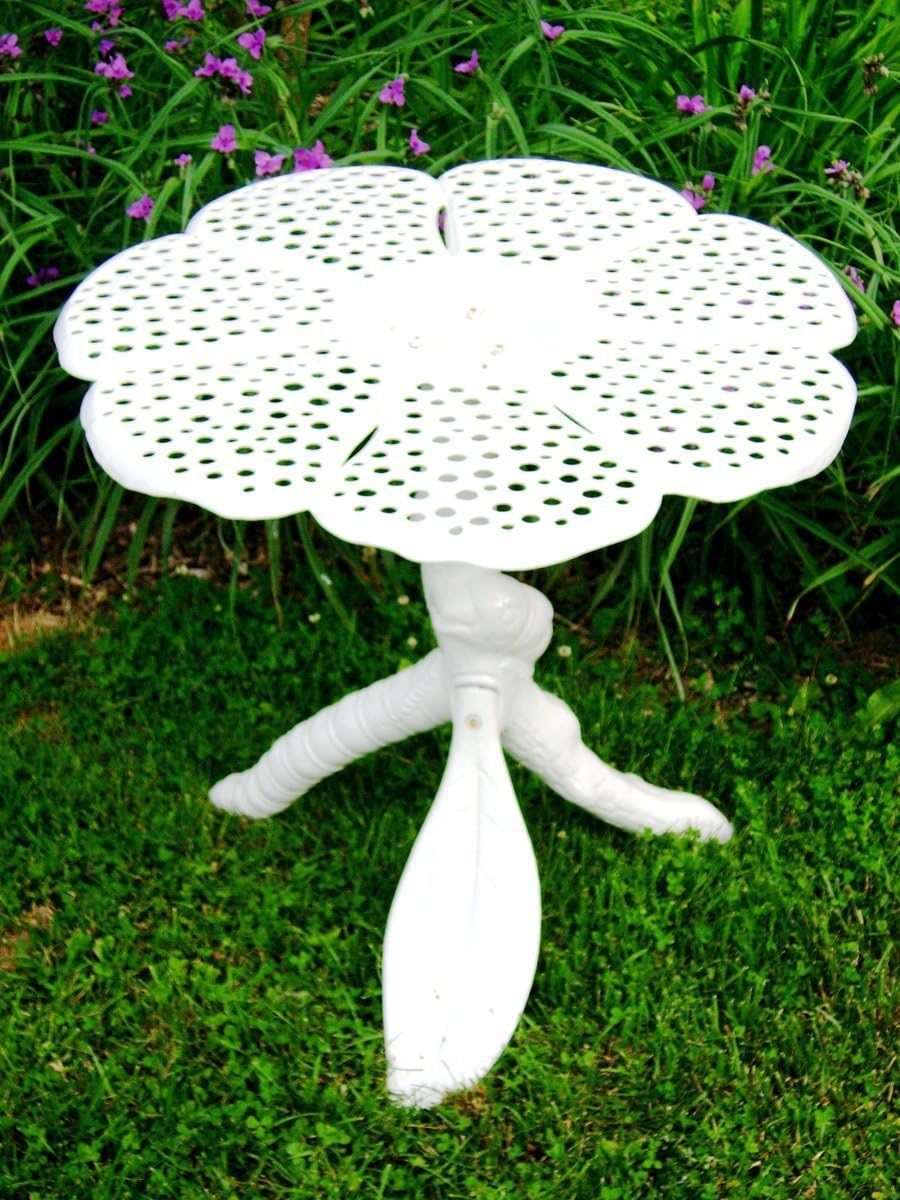 Flower House FHBFTA07W Butterfly Table, White