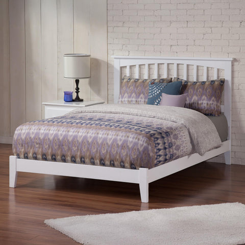 AFI, Mission King Foundation Bed, White