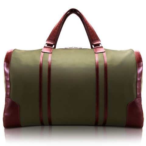 McKlein Pasadena, 20" Nylon Carry-all Duffel, Duffel Bags, Travel Duffel Bag, Weekender Bags, Overnight bags, Large Capacity Travel Bag Crossbody Bag, Single Compartment Top Load Travel Duffel Bag