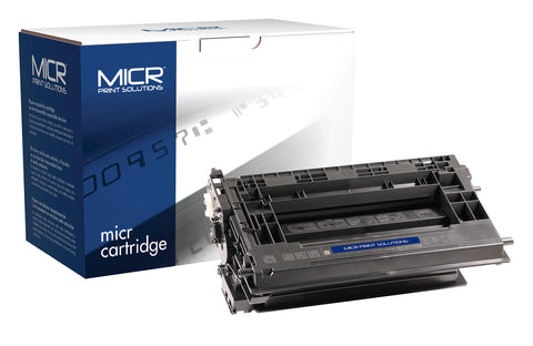 MICR Print Solutions New Replacement MICR Toner Cartridge Replacement for HP CF237A | Black