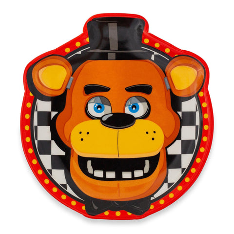 Five Nights At Freddy's Freddy Fazbear Ceramic Trinket Tray | Storage Dish Organizer for Jewelry, Accessories, Keys, and More