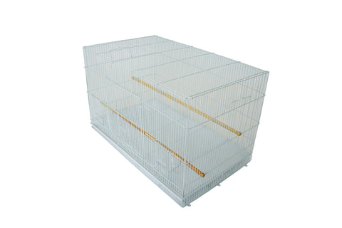 YML Medium Breeding Cage, 30 x 18 x 18, White