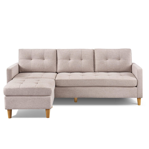 OS Home and Office Furniture Model SS2788V-GY3S 69 Inch Wide Upholstered Two Cushion Sofa with Bolster Pillows in Grey Velvet