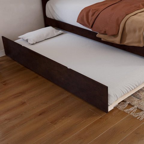 AFI Urban Twin XL Size Trundle Bed in Espresso