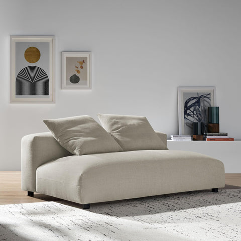 Modway Solace Love Seats, Oversized, Linen
