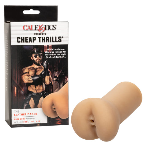 CalExotics Cheap Thrills The Leather Daddy Male Masturbator - SE-0882-05-3