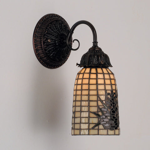 Meyda Tiffany 74047 Pine Barons Wall Sconce, 5" Width