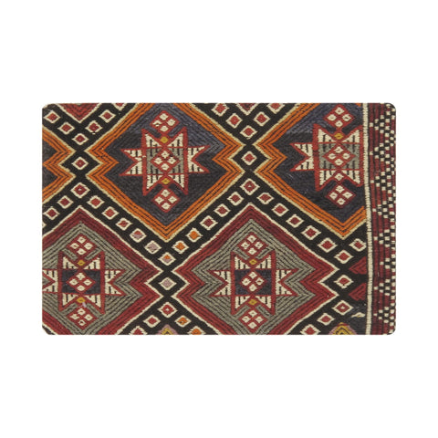 Pasargad Home Vintage Turkish Accent Pillowcase Multicolor - 15" x 24"