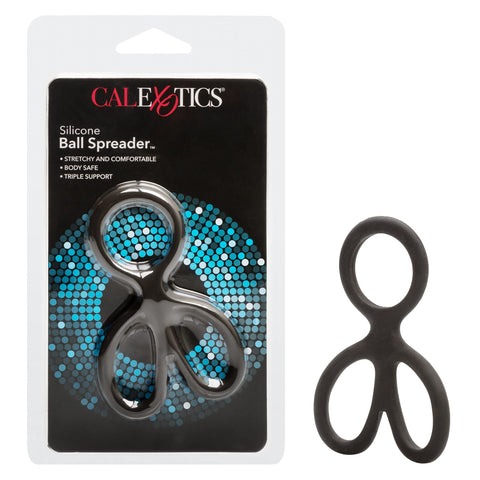 CalExotics Silicone Ball Spreader, Black