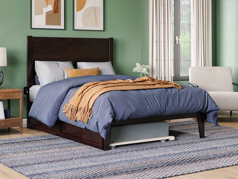 Warren Platform Bed T with Footboard & Drawers ES