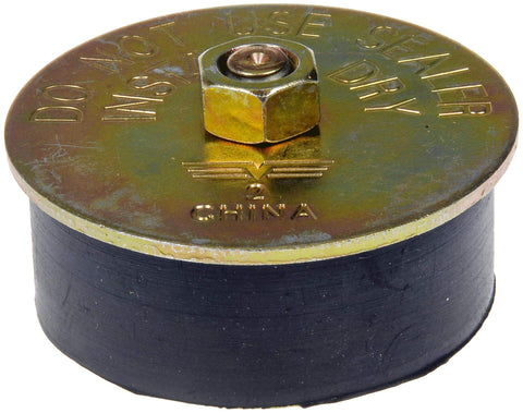 Dorman 02607 Rubber Expansion Plug 2 In. - Size Range 2 In. - 2-1/8 In. Universal Fit