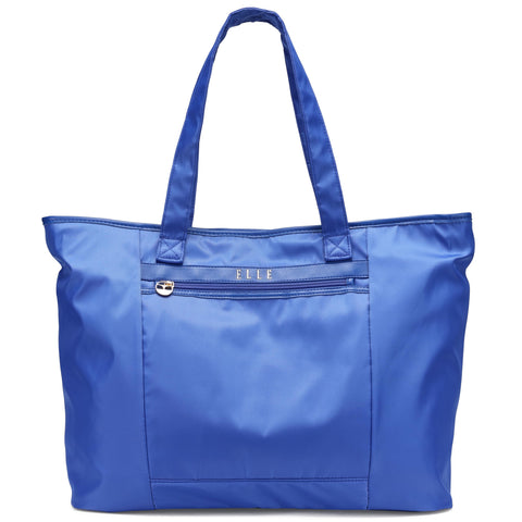 ELLE Rendezvous 38L Twill Weekender Duffel Bag | Blue