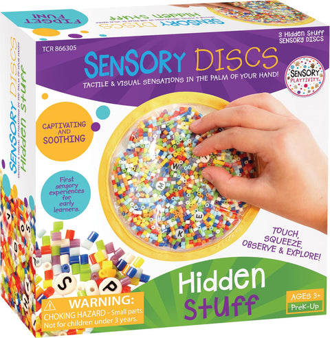 Sensory Playtivity Hidden Stuff Sensory Discs Pack of 3
