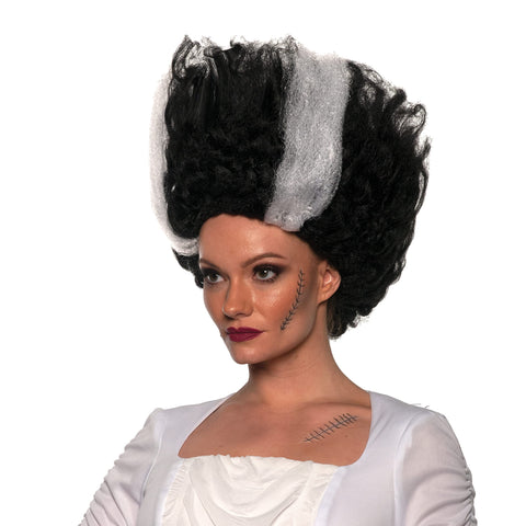 UNDERWRAPS Costumes - Bride Wig Black White