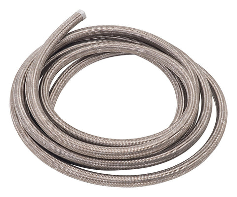 RUSSELL/EDEL 632140 ProFlex -8AN Stainless Steel Braided Hose - 20 Feet