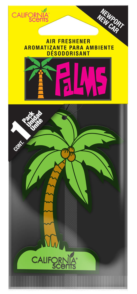 Newport New Car Palms Hang Outs Car Air Freshener