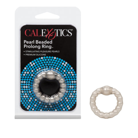 CalExotics Pearl Beaded Prolong Ring, Smoke