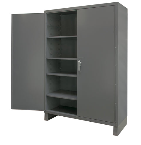 Durham Cabinet, SSC-602484-4S-95, 24" Length x 60" Width x 84" Height, 4 Shelves