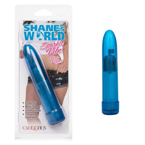 California Exotics Shane's World Sparkle Vibe, Blue