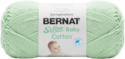 Bernat Softee Baby Cotton Yarn, Jade Frost