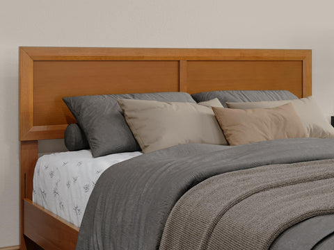 Sophia Queen Solid Wood Headboard in Light Toffee