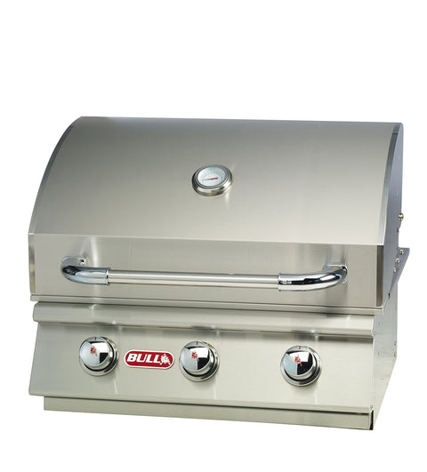Bull 69009 Steer Head NG Natural-Gas-Grills, Stainless Steel