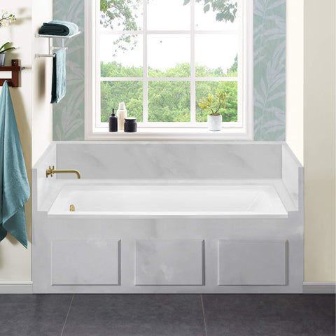 Swiss Madison Voltaire 60" x 30" Left-Hand Drain Alcove Bathtub