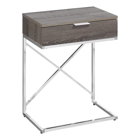 Monarch Specialties ACCENT, END TABLE, NIGHT STAND, TAUPE