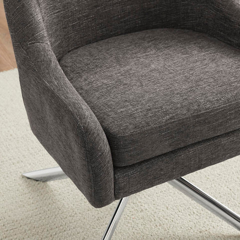Linon Lachlan Granite Swivel Accent Chair