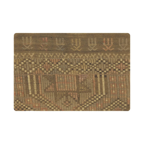 Pasargad Home Vintage Turkish Accent Pillowcase Multicolor - 15" x 23"