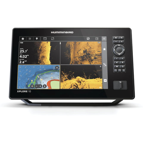Humminbird XPLORE 10 GPS Fish Finder, MEGA Side Imaging+ & HD Touchscreen (Control Head Only)