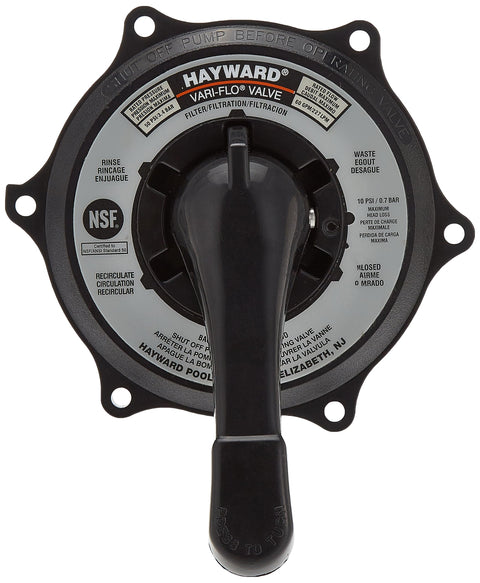 Hayward SPX0710XBA17 Key Cover and Handle Assembly Replacement for Hayward Multiport Valves
