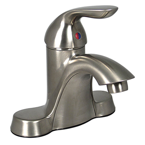 VALTERRA Phoenix S1265-1 Spout 4" Faucet Hi Arc 1 Handle Hybrid Brushed Nickel Single Lever Bathroom Faucet