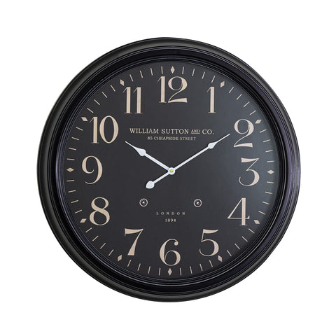 Yosemite Home Decor Circular Iron Wall Clock, Multicolor